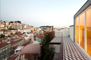 mosaico hidráulico 20x20cm ref Caixa G em varandas