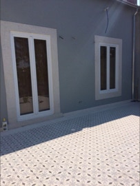 Mosaico hidráulico ref Gelo no pátio