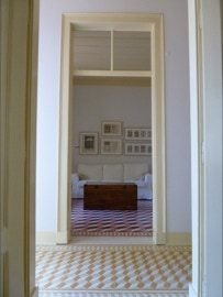 Mosaico hidráulico Caixa G e Caixa P projectado por Appleton Domingos Arquitectos