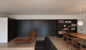 mosaico hidráulico Tétris projectado por Correia Regazzi Arquitectos